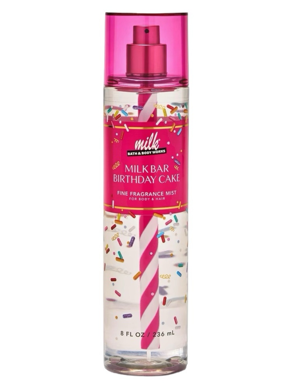 NEW Bath & Body Works Milk Bar Birthday Cake Fine Fragrance Mist (8 fl oz)
